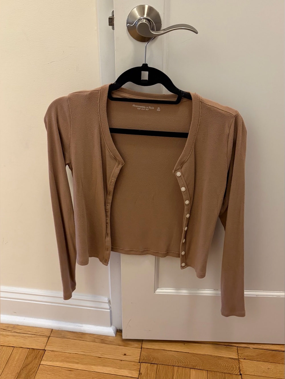 Abercrombie & Fitch Beige 2-Piece Cardigan Set